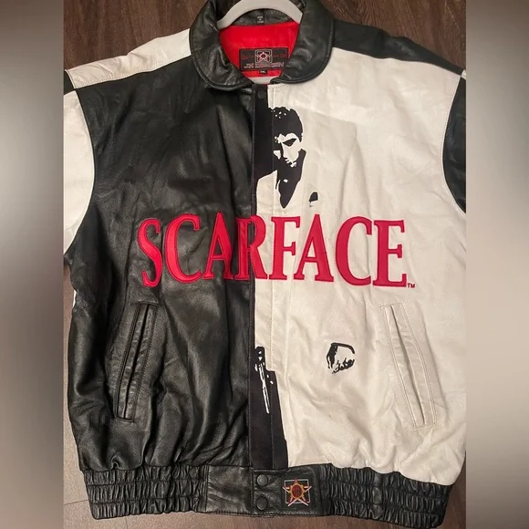 Rare Authentic JH DESIGN SCARFACE Jacket - Picture 5 of 14